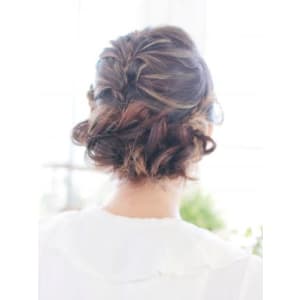 シニヨンカジュアルアップスタイル - hair make nalu 荻窪西口 すずらん通り店【ヘアメイク ナル オギクボニシグチテン スズランドオリテン】掲載中