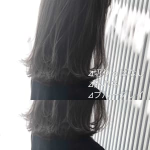 ブルーグレイのゼロアルカリストレート