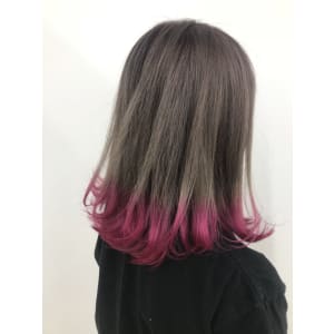 『color』グレージュ/ピンク