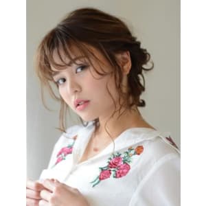 シースルーバングのギブソンタック - HAIR & MAKE EARTH 八潮店【ヘアメイクアースヤシオテン】掲載中
