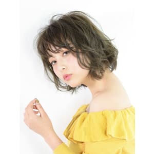 360度かわいい♪エアリーボブ - HAIR & MAKE EARTH 八潮店【ヘアメイクアースヤシオテン】掲載中