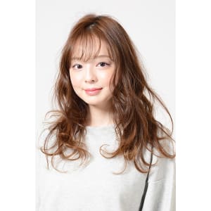 軽やかフリンジウェーブ - EARTH coiffure beaut? 上尾店【アースコアフュールボーテアゲオテン】掲載中