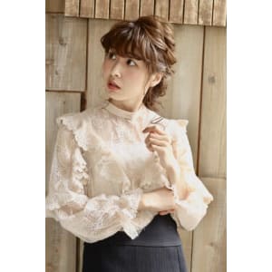 【Luana　難波】大人カジュアルゆるあみおろし