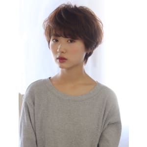 モテ髪愛され小顔ショート
