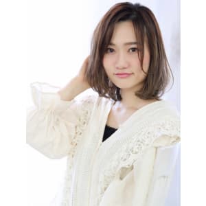 ニュアンスカールボブ