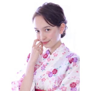 浴衣にピッタリ☆柔らかシニヨン