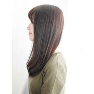 透けバングのワンカールロング - hair make nalu 荻窪西口 すずらん通り店【ヘアメイク ナル オギクボニシグチテン スズランドオリテン】掲載中
