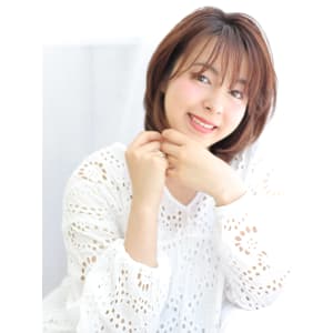 [lagoon長浜里香]ウルフエッジショートスタイル