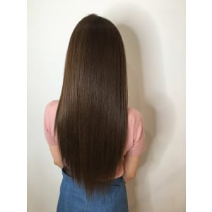 美髪アッシュベージュ