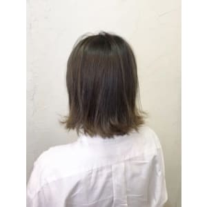【reir下北沢】*外ハネボブディ+アッシュベージュ*外ハネ