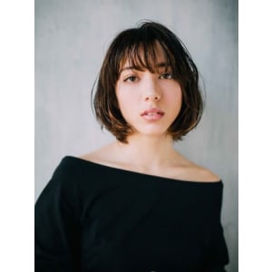 無造作ショートボブ