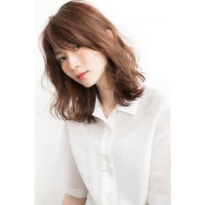 【Luana　難波】大人ナチュラルピンクブラウンベージュ