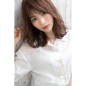 【Luana　難波】大人ナチュラルピンクブラウンベージュ