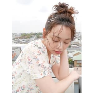 ふんわり可愛いお団子アレンジ - EARTH coiffure beaut? 太田店【アース コアフュールボーテ オオタテン】掲載中