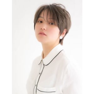 ハンサム丸みショートヘア - HAIR & MAKE EARTH 上野店【ヘアメイクアース ウエノテン】掲載中
