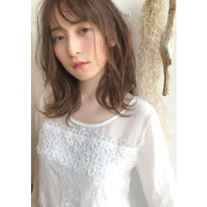大人可愛いシースルーバング【T14】