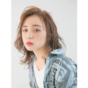 ふんわりかき上げミディ - HAIR & MAKE EARTH 常盤平店【ヘアメイクアース トキワダイラテン】掲載中