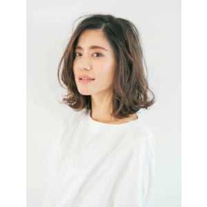 ふんわり大人女子ボブディ - HAIR & MAKE EARTH 名取店【ヘアメイクアース ナトリテン】掲載中