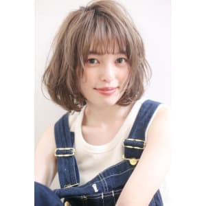 【重山祐亮】透明感カラー！レイヤーボブ♪S80