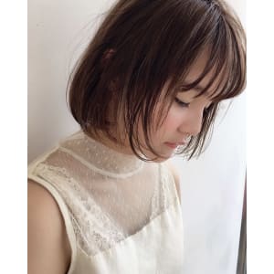 小顔ミニボブ
