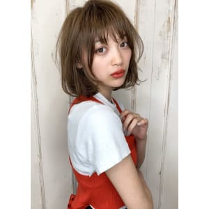 ふんわりボブ 小顔ヘアM282