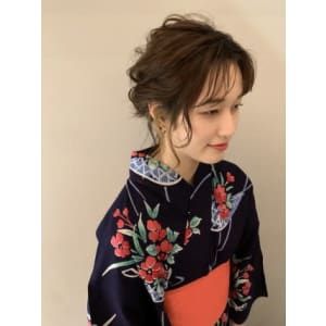 【neolive aim  横浜西口】浴衣ヘアアレンジ