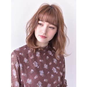 【tetote】ON眉ナチュラルセミディ