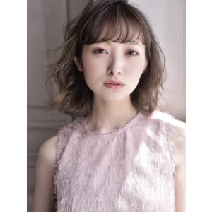 【tetote】小顔バングセミディ