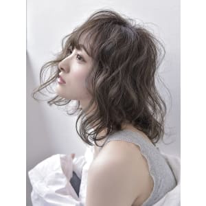 【tetote】ゆるふわセミロング