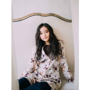 波ウェーブセミロング
