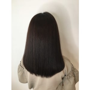 髪質改善ストレート