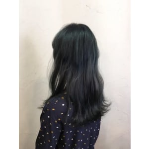 【reir下北沢】*エッジロング+ミスティブラック*