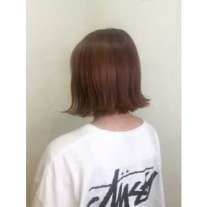 【reir下北沢】*外ハネボブ+アプリコットブラウン* - Reir_下北沢【レイール シモキタザワ】掲載中