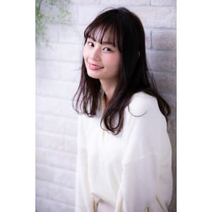 ゆる巻きロング　シフォンウェーブ　エアリーウェーブ　