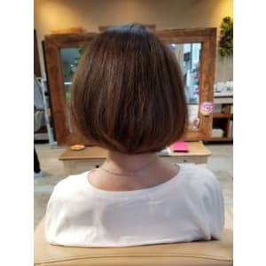 白髪染め×イルミナカラーボブ