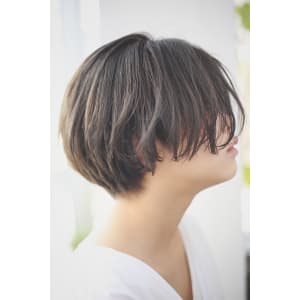 ルーズな質感のハンサムショート - hair make komorebi【コモレビ】掲載中