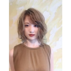 【reir下北沢】*エッジボブ+ペールミルティアッシュ*