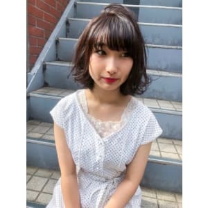 【reir下北沢】*センシュアルボブ+ダークグレージュ*