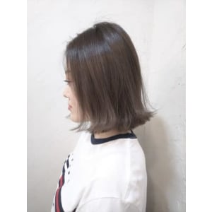 【reir下北沢】*外ハネボブディ+アッシュグレージュ*