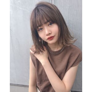 シースルーバング外ハネボブ【K_9】