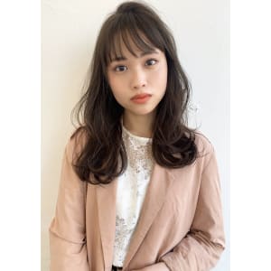 ツヤ髪ロング ゆるふわデジタルパーマM290