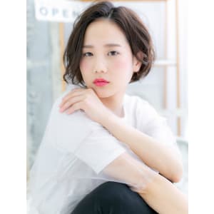 ふわくしゅカール★黒髪くせ毛風ガーリーボブ マシュマロボブ - mod's hair 越谷西口店【モッズヘア】【モッズヘア コシガヤニシグチテン】掲載中