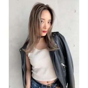 ★Balayage × Platinum beige★