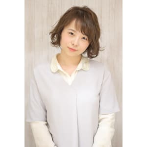 【キュートパーマ】まる顔補正