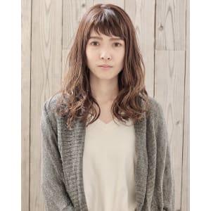 透明感ブラウンカール