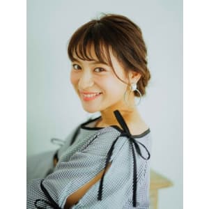 お呼ばれアップスタイル