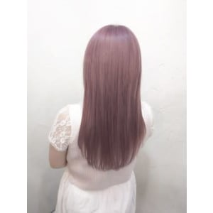 【reir下北沢】*フェザーロング+ソフトグピンク*