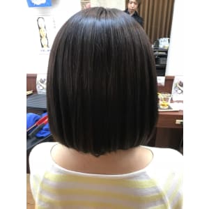 美髪ストレート