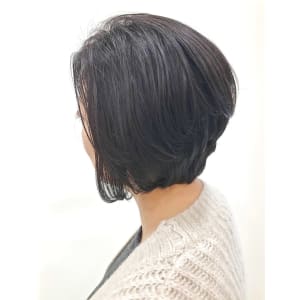【大人ショートボブ】 - hair therapy sara 荒井店【ヘアセラピーサラアライテン】掲載中