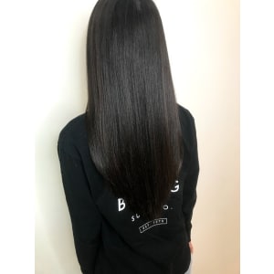 髪質改善×アッシュグレー